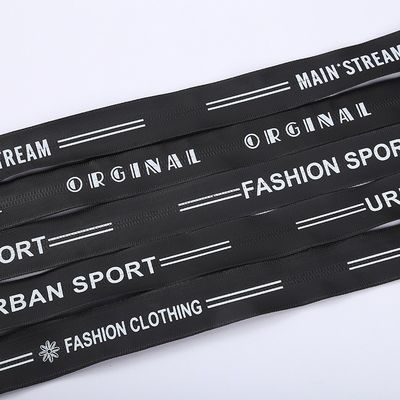 Auto-Lock Nylon Zipper z wydrukowanym sport dla ubrań buty torebki wodoodporne