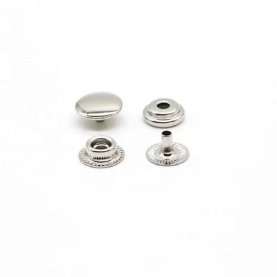 Zink stopu mosiądzu Metalu Prasowy Stud Button Prong Snap Przycisku Button dla odzieży
