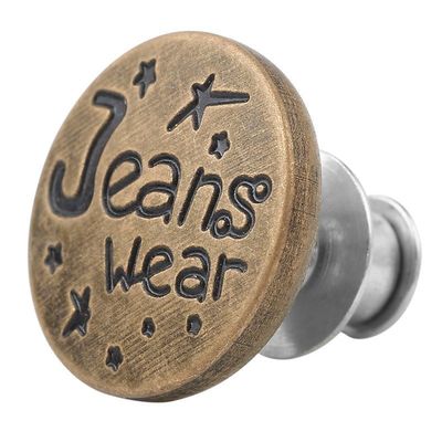Uniform Round Buttons Brass Shank Button For Jacket Suit