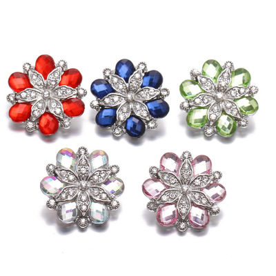 Luxury Environmental Diamond Button Jewelry Button For Clothing And Shoe Decorations Shank Button