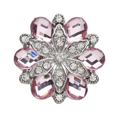 Luxury Environmental Diamond Button Jewelry Button For Clothing And Shoe Decorations Shank Button