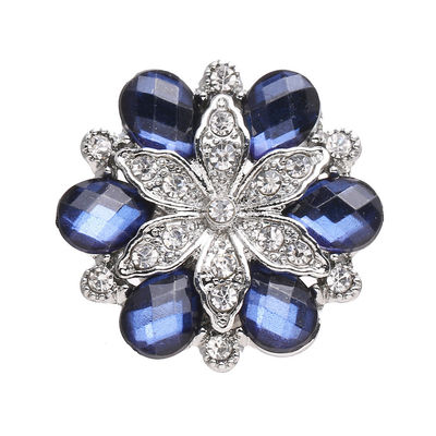 Luxury Environmental Diamond Button Jewelry Button For Clothing And Shoe Decorations Shank Button